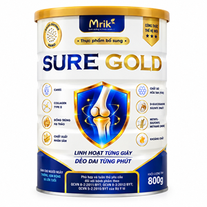 THỰC PHẨM BỔ SUNG MRIK SURE GOLD HỘP 800 GRAM